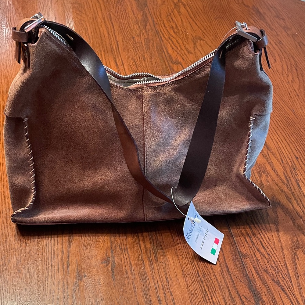 Michael Rome Beige Leather Accessory